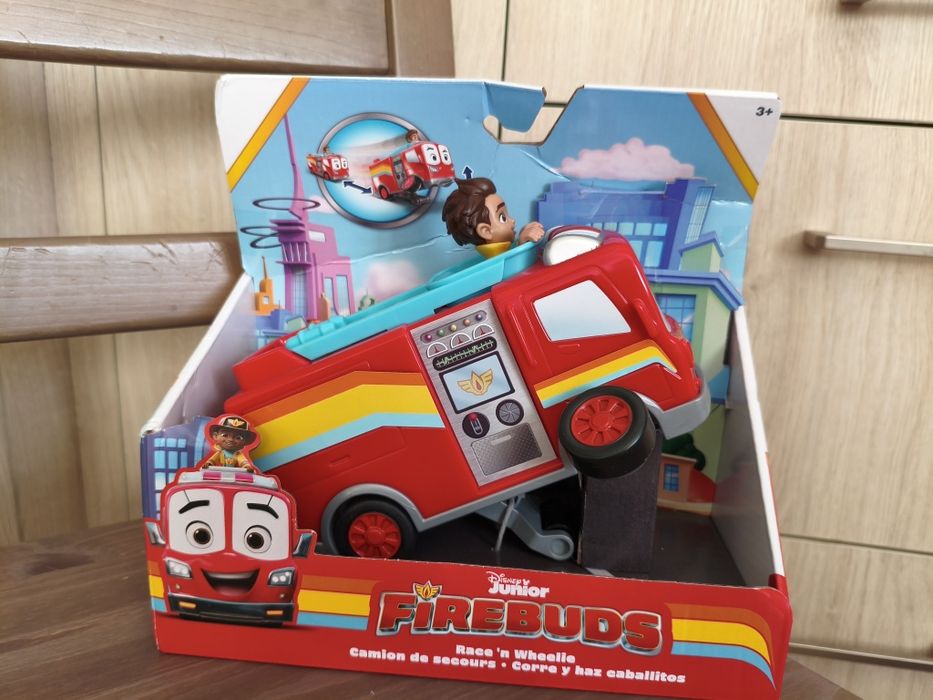 Pojazd Strażacki Firebuds Bo & Flash Spin Master Disney Junior