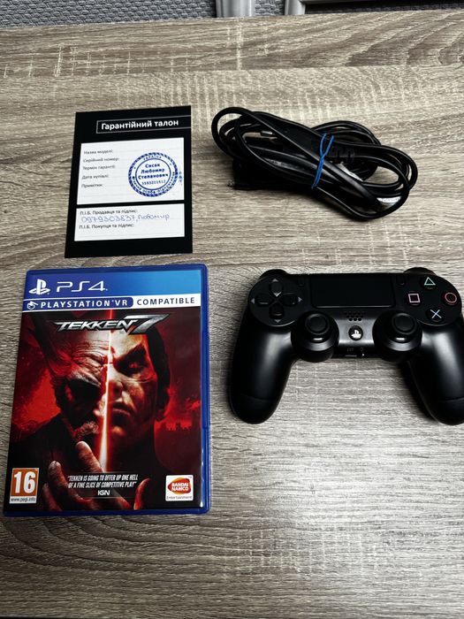 Sony Playstation 4 Slim + 100 ігор ГАРАНТІЯ приставка PS4 ПС4 slim pro