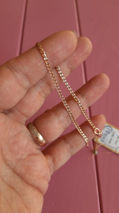 Шикарний золотий браслет, 585 проба!