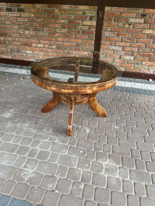 Szklany Stolik Kawowy