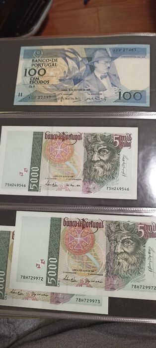 Notas de ESCUDOS