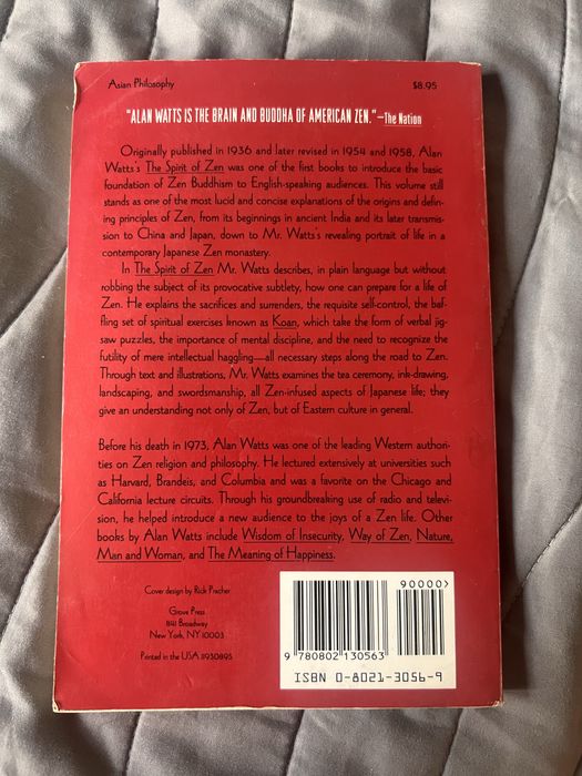 Livro “The Spirit Of Zen” - Alan W. Watts