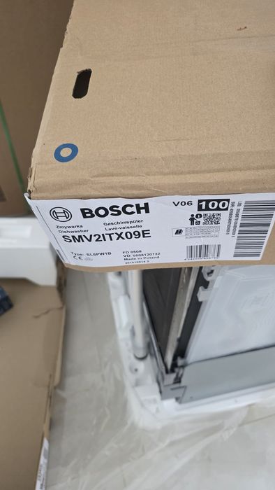 Máquina de Lavar Loiça Encastrável Bosch SMV2ITX09E
