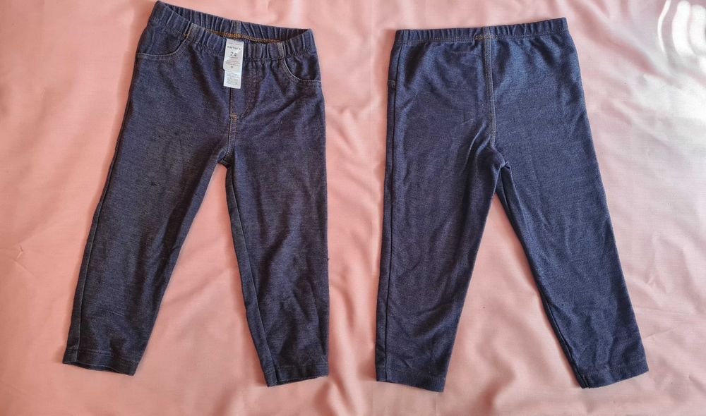 Одяг на дівчинку(сарафан h&m, джинси, футболки, шорти  12-18 міс (80-86см)