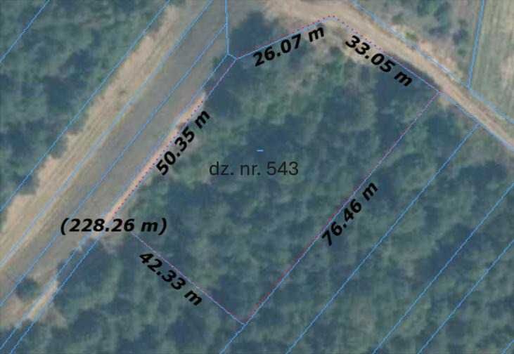 sprzedam działkę 3 118 m² - Widok 3