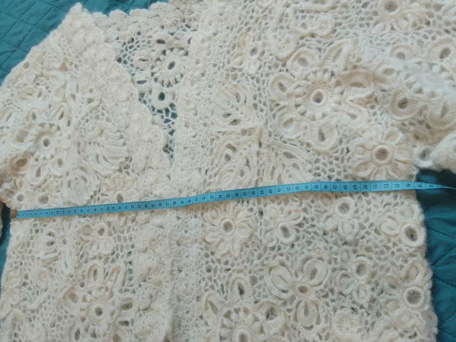 Кардиган ирландское кружево 48 размер