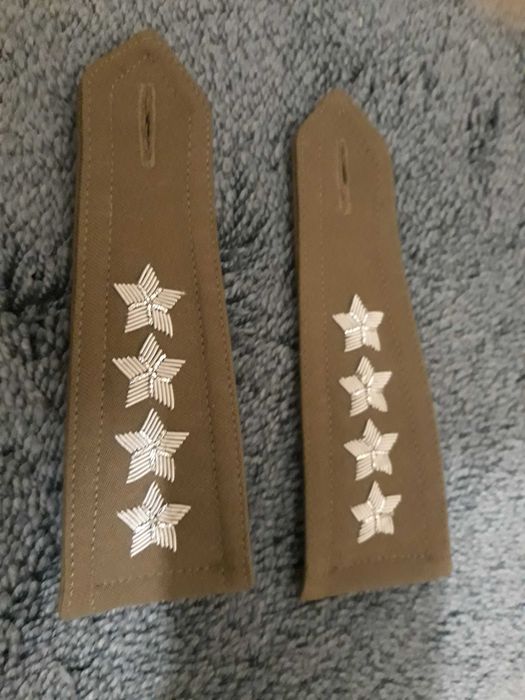 Pagony khaki WP do koszuli kapitan.