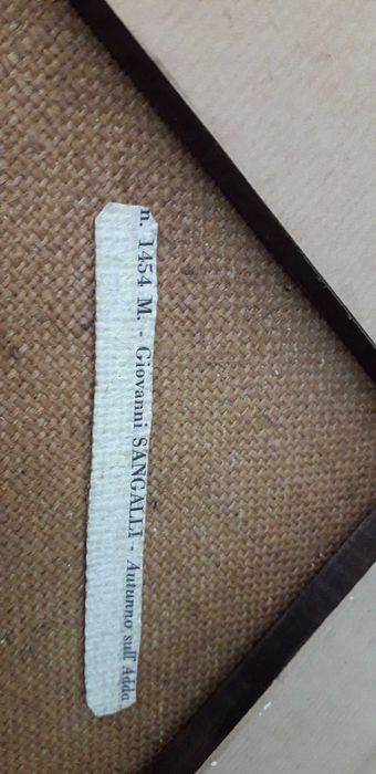 quadro antigo, giovanni sangalli