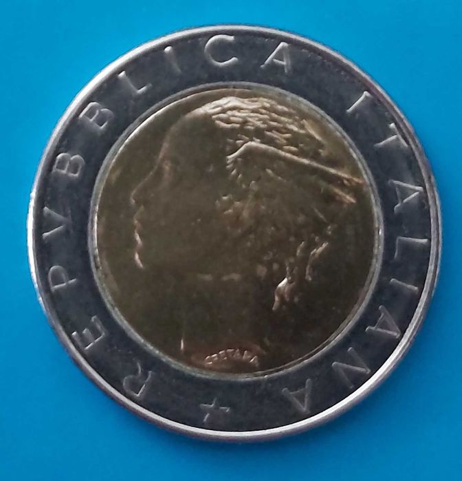 500 Liras de 1985, Republica Italiana