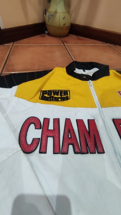 Casaco estilo motard vintage robusto