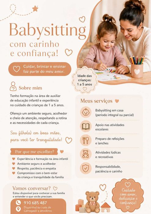Serviço de babysitter