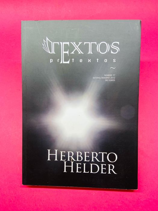 Textos Pretextos Nº17, Outono/Inverno 2012