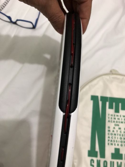 Raquetes de tenis em fibra e aluminio