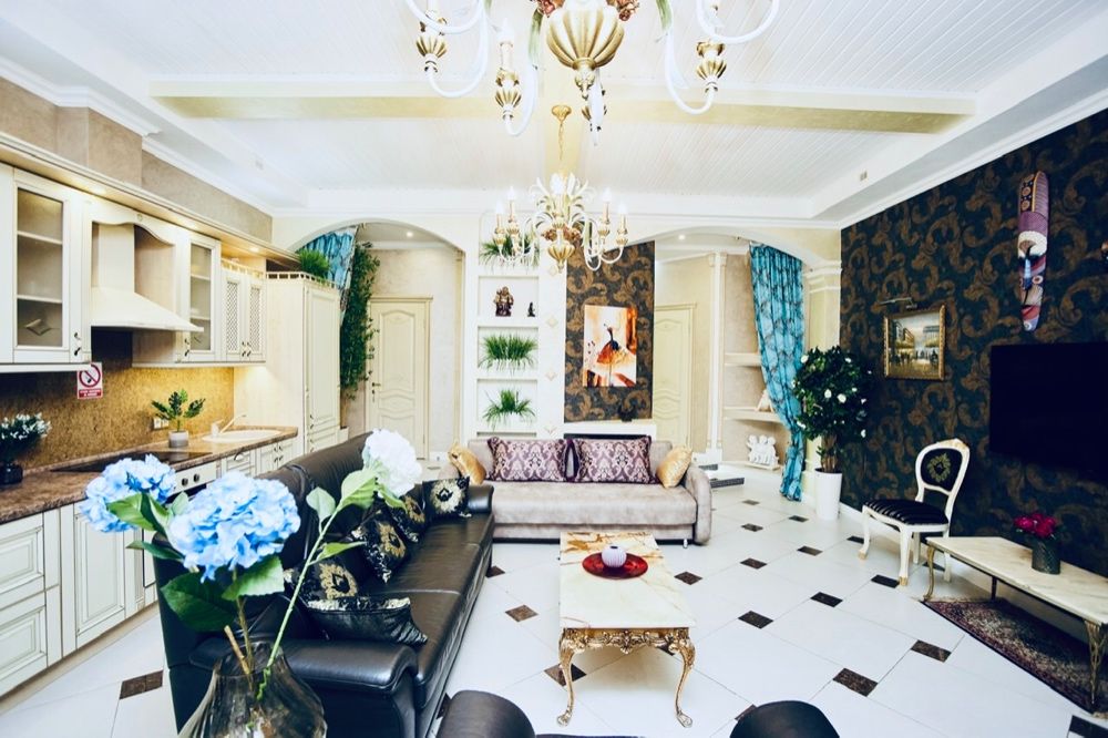 Апартаменты-дом, Французский бульвар, возле моря, 3 спальни, терраса