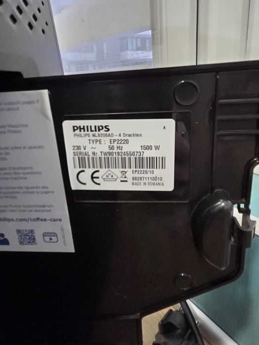 Автоматична кавомашина Philips ep2220 late go, ідеал, щойно обслужена