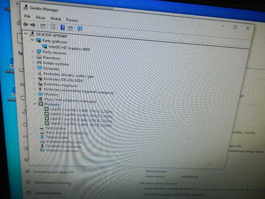 Komputer Medion Core i5-4460 16GB DDR3 500GB