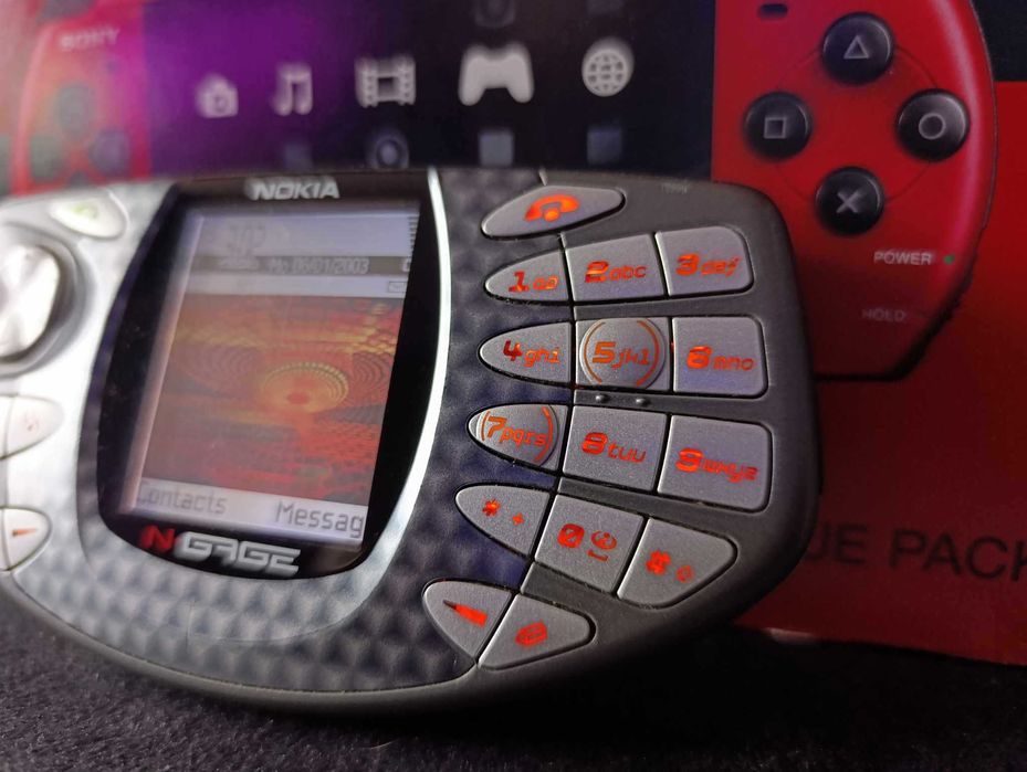 Nokia N-Gage plus karta pamięci