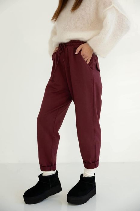 Spodnie damskie z patką Wiya dresowe duży wybór kolorów