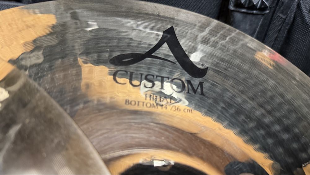 Zildjian 14" A-Custom Hi-Hat (Excelente Oportunidade)