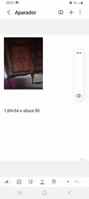 Cristaleira e aparafor antigos