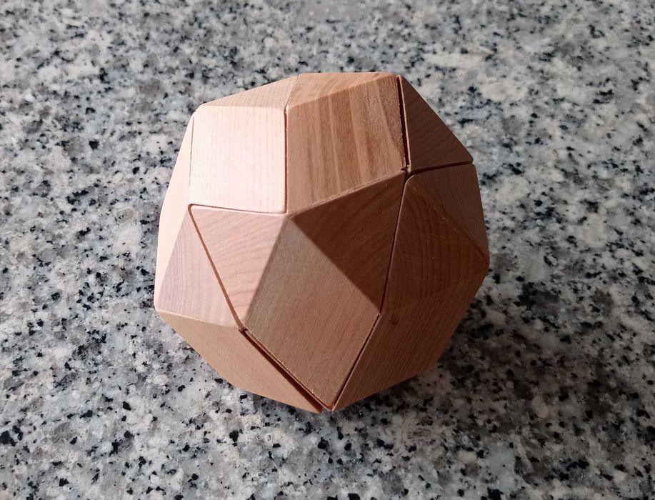 Puzzle - Icosaedro de Ouro (Quebra-cabeças)