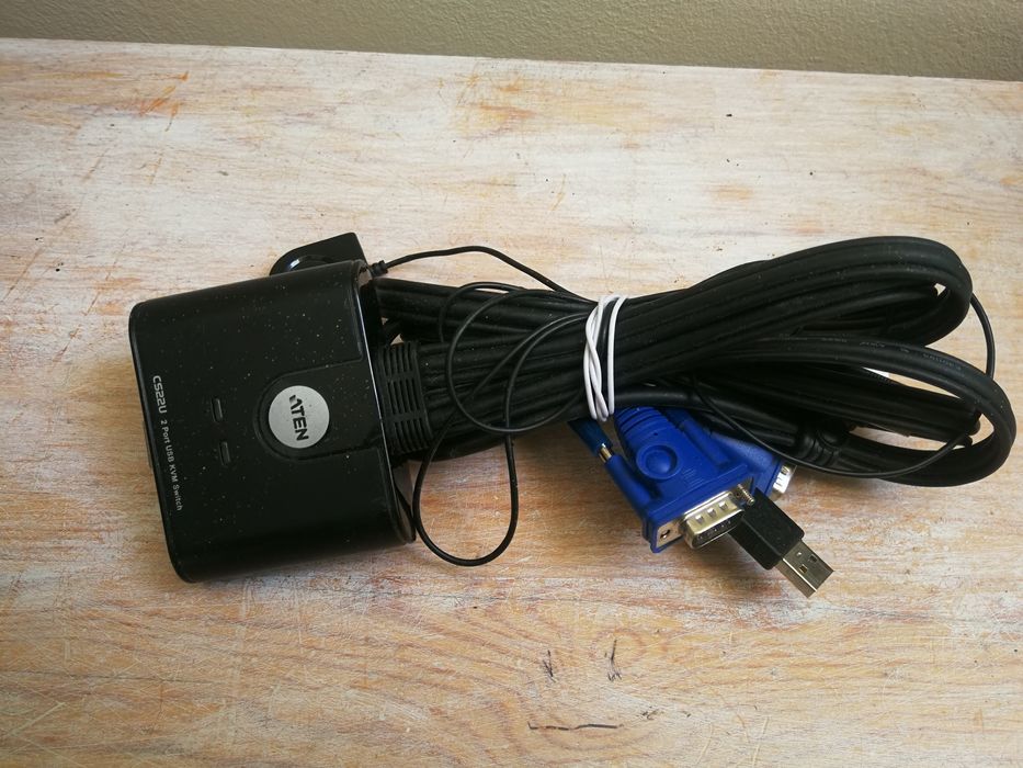 Atn-CS22U ATEN Switch przełącznik KVM 2-portowy