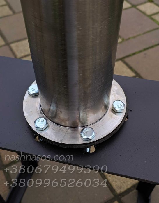 Ручний насос колонка на скважину. Водяний насос з боковою ручкою