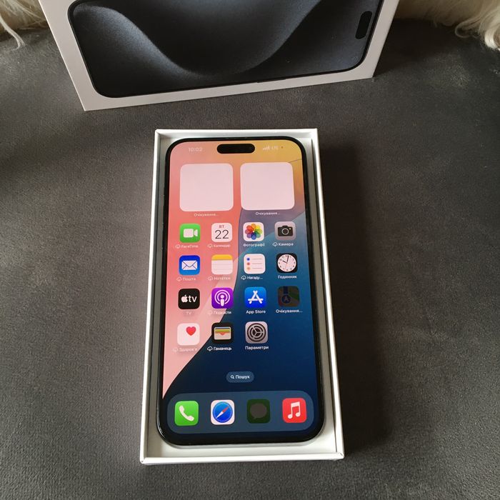 iPhone 15 Pro Max Blue Titanium 1 TB