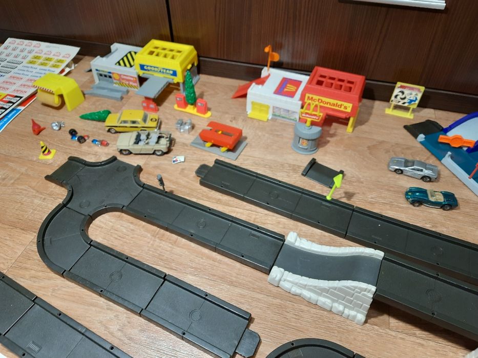 Hot Wheels Mattel Matchbox трек пит-стоп McDonald's