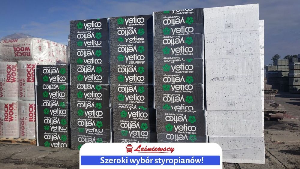 STYROPIAN grafit 033 Fasada/Elewacja  249zł/m3 system ociepleń