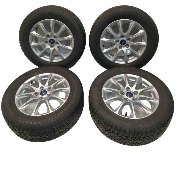 FORD FOCUS 2 3 4 / C-MAX / MONDEO 3 4 5 / KUGA / S-MAX / GALAXY 6.5X16 ORYGINALNE FELGI ALUMINIOWE R16 ET50 5x108 OPONY 215/60 KOŁA