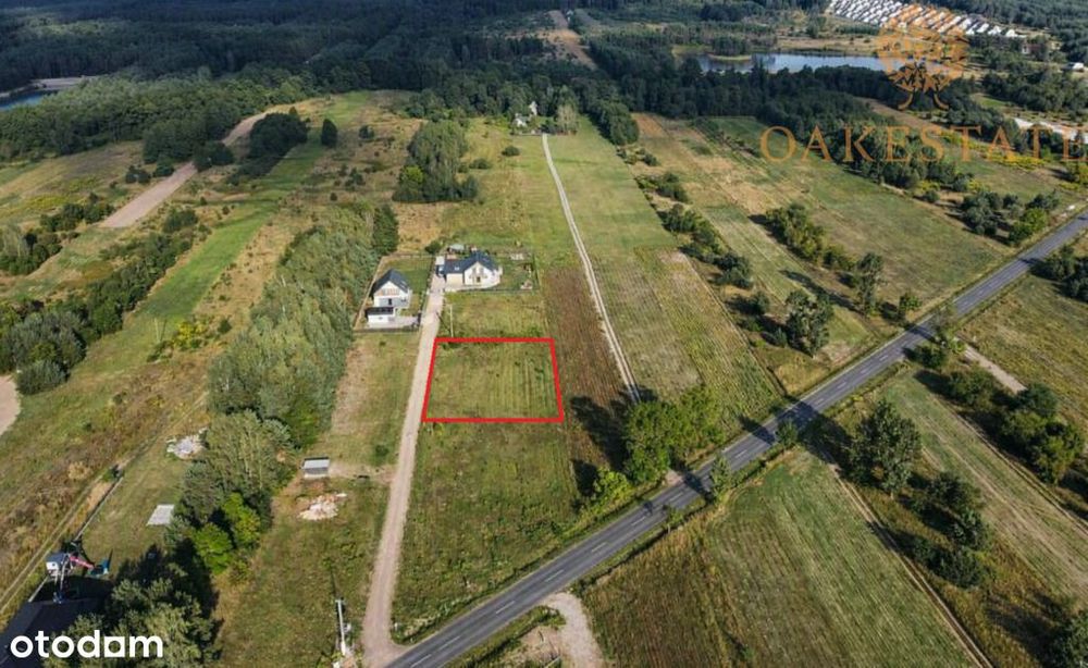 Działka budowlana 1515 m² - Suków - Widok 2