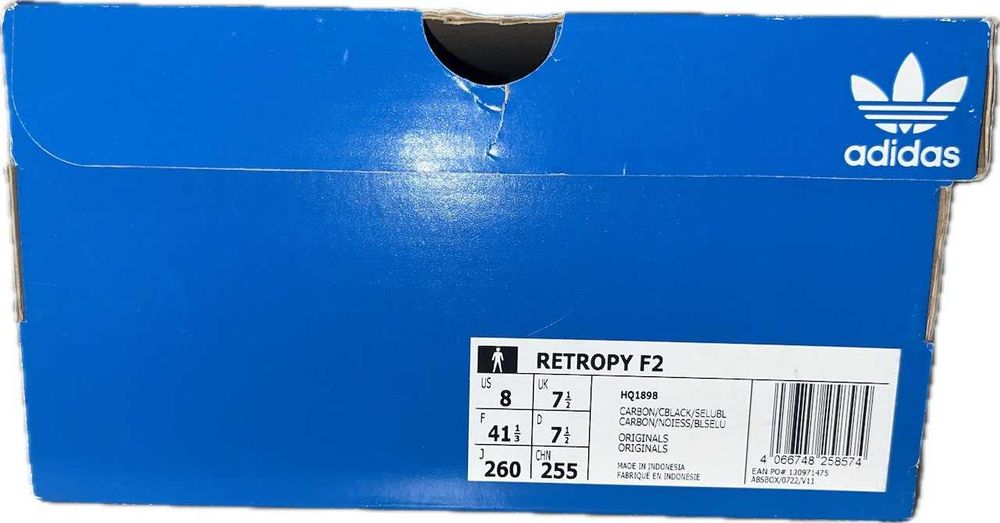 Кроссівки  Adidas Retropy f2 .  Розмір 41.5