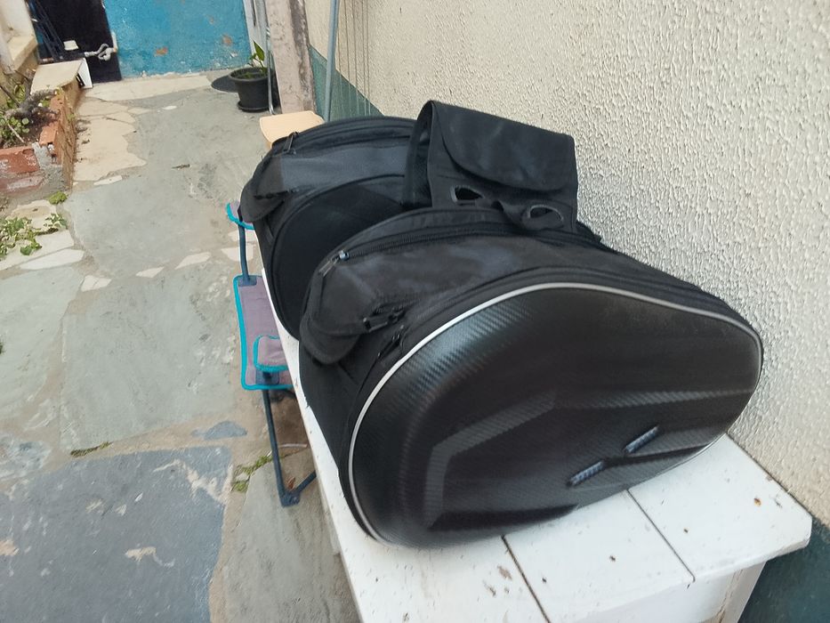 Malas laterais para Motos - óptimo estado