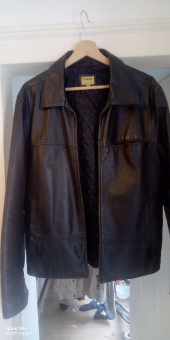 CASACO CABEDAL, Bom estado,Tamanho M