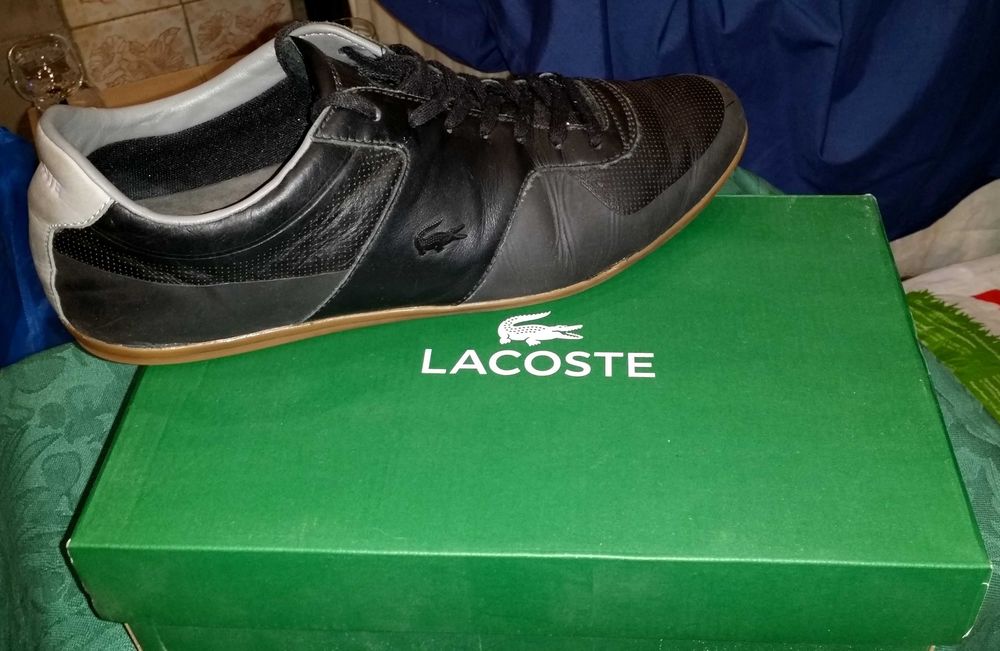 Мужские Кроссовки,мокасины,Лакоста,Lacoste,кожа,обувь,кеды.