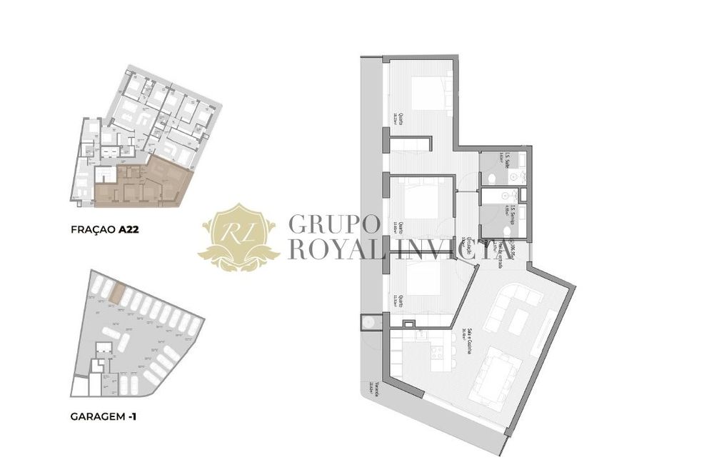 Apartamentos T3 Em Construção – Trofa Premium