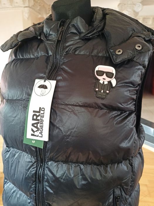 Karl Lagerfeld bezrękawnik nowy xl oryginalny
