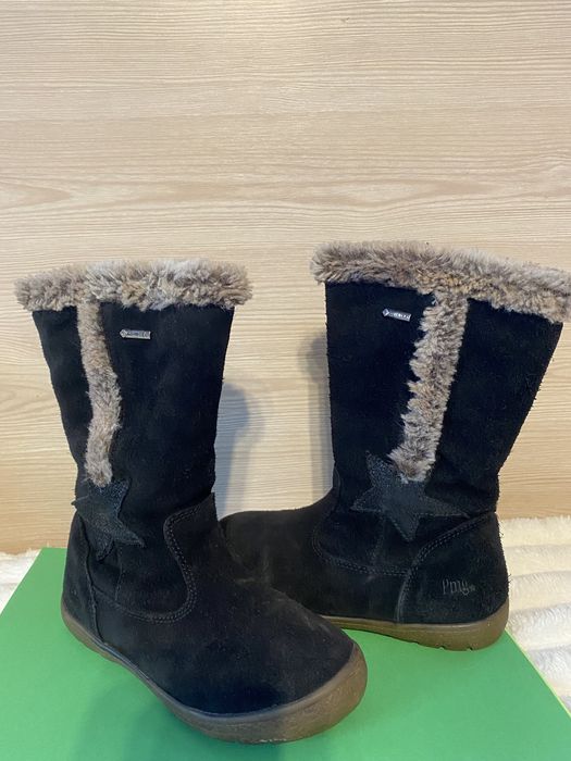 Чоботи зимові замша