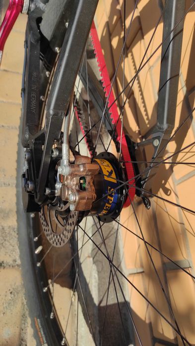 Преміальний велосипед Nicolai Argon Rohloff M-L Rohloff CDX Belt Drive Raceface