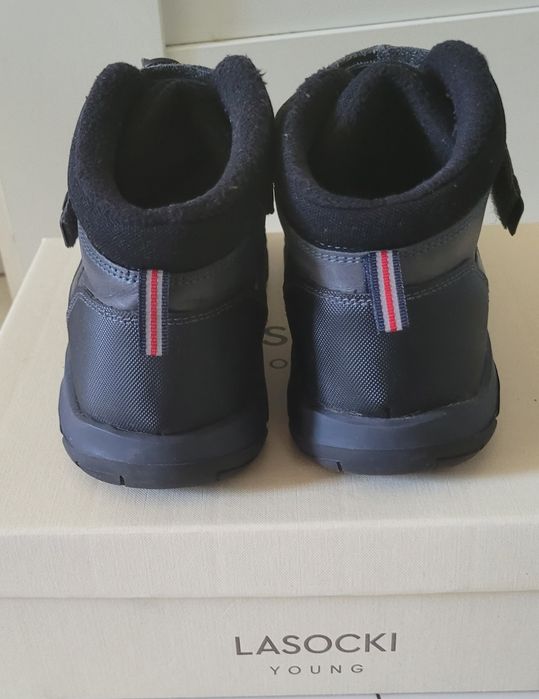 Buty skórzane chłopięce zimowe trzewiki Lasocki Young r.39
