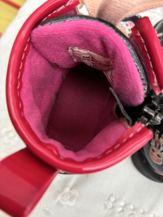 Botas galochas menina 5 anos Calcado menina 25
