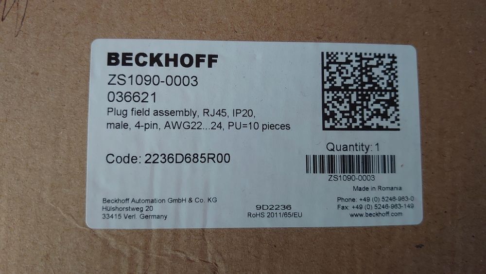 Wtyczki, wtyki RJ45 PIN 4