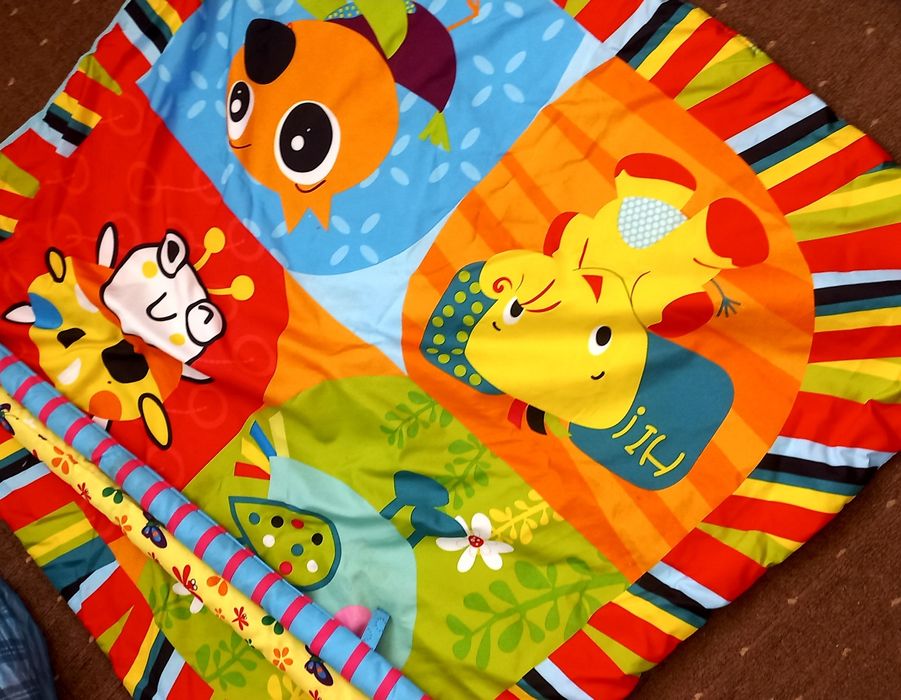 Розвиваючий коврик, килимок водний 2шт разом2-7міс