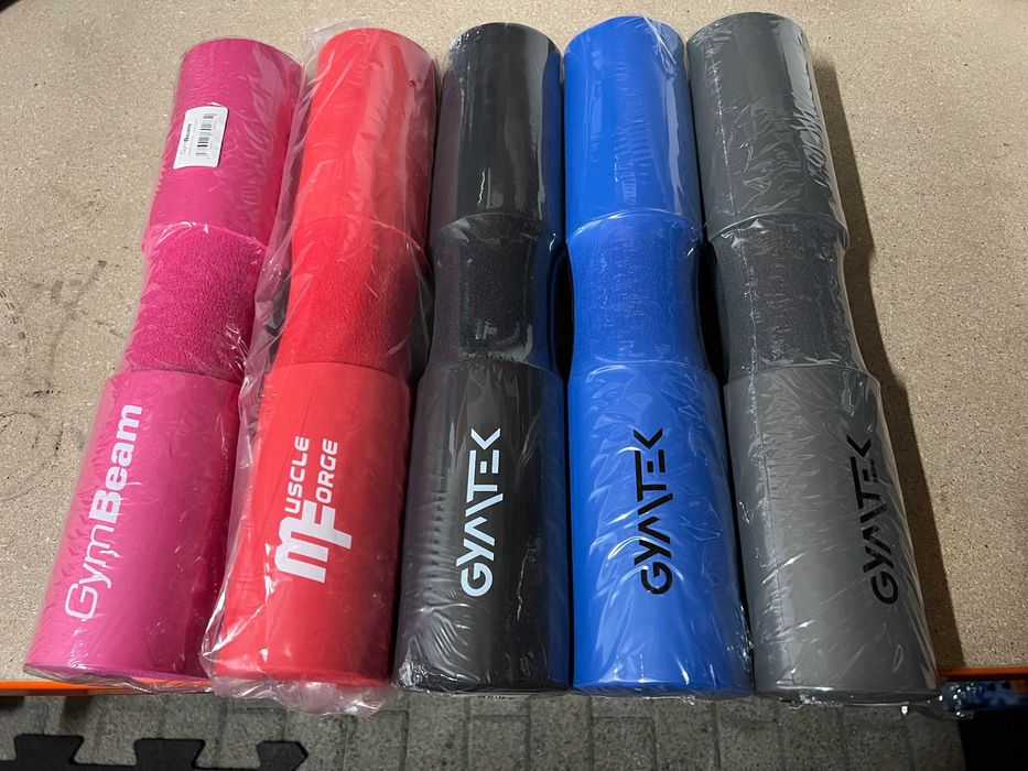 Ochraniacz Pianka na Gryf Sztangę Kark Hip Thrust 45cm x 10cm kolory