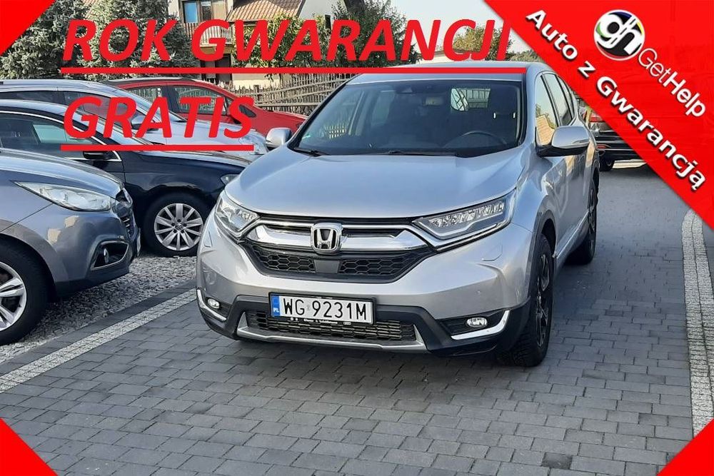 Honda CR-V Benzyna Kamera cofania Nawigacja Grzane fotele Zarejestrowany