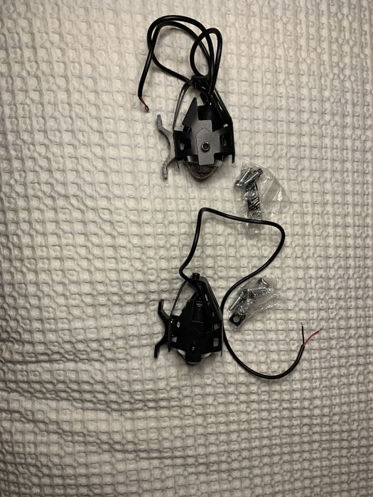 Luzes Led brancas para motociclo