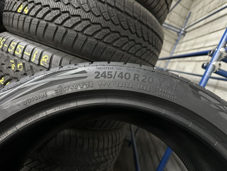 Різноширокі літні шини 245/40 R20 i 275/35 R20 CONTINENTAL