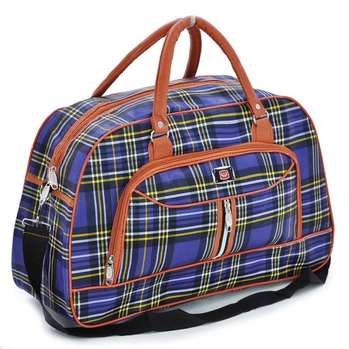 Modna Torba w Kratę Idealna w Podróż na siłownię Fitness itp