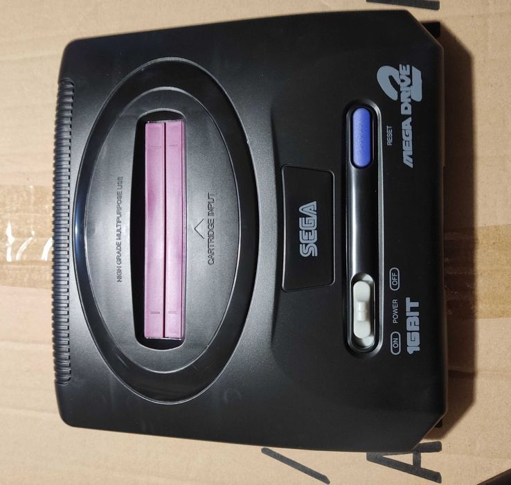 Приставка Сега Мега Драйв 2 + Rockn Roll Racing. НАЛОЖКА! Дивись!